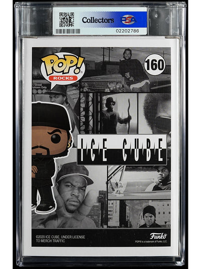 Funko Pop! Ice Cube: Ice Cube PSA Graded Vinyl Figure #160 Cert #02202786