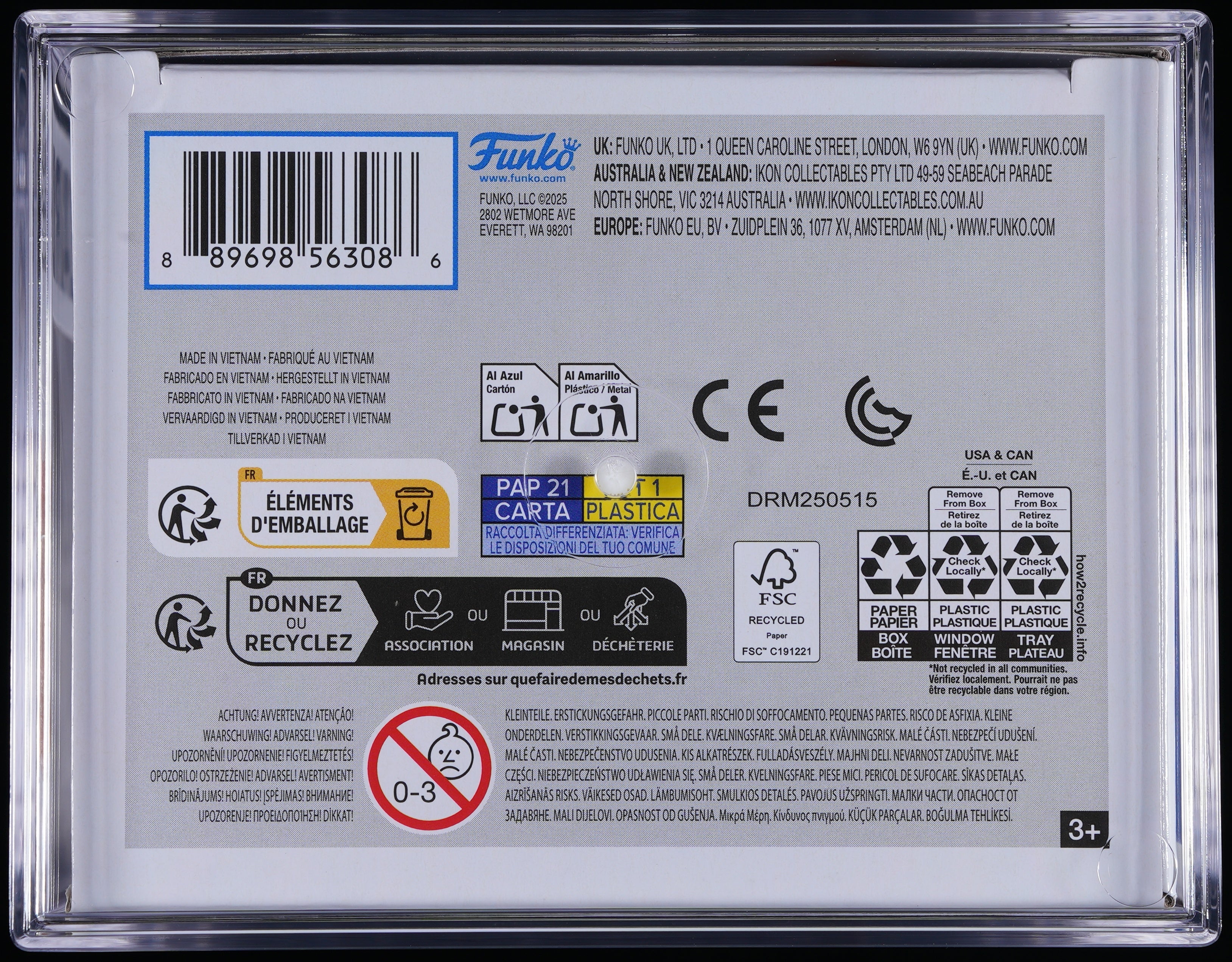 Funko Pop! PSA Graded Pokemon: Charizard PSA Graded 8.5 NM-MT+ Vinyl Figure #843 Cert #02009554
