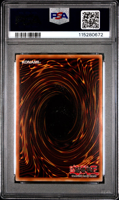 Yu Gi Oh! Ra04 Quarter Century Stampede En287 Ultimate Conductor Tyranno 1St Edition Platinum Secret Rare PSA 9 MINT Cert #115280672