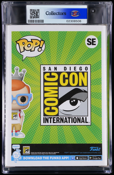 Funko Pop! PSA Graded San Diego Comic Con: Freddy Funko (2022 SDCC Hall H) PSA Graded 8 NM-MT Vinyl Figure #SE Cert #02308506