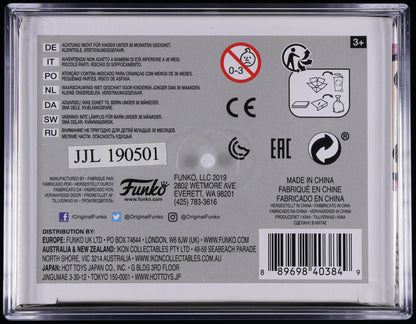 Funko Pop! PSA Graded Yu-Gi-Oh!: Dark Magician (Hot Topic) PSA Graded 8.5 NM-MT+ Vinyl Figure #595 Cert #01008938