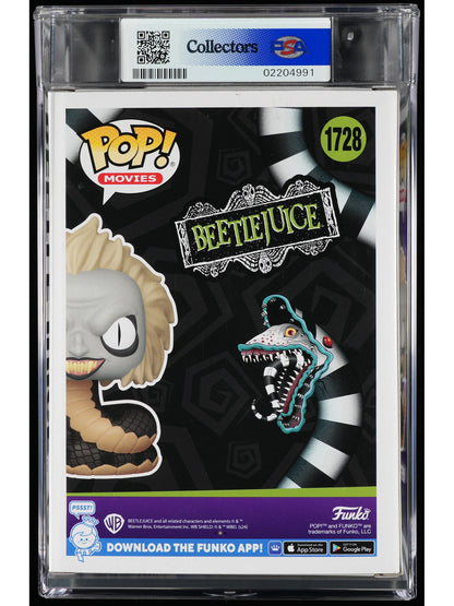 Funko Pop! Beetlejuice: Beetlejuice PSA Graded Vinyl Figure #1728 Cert #02204991
