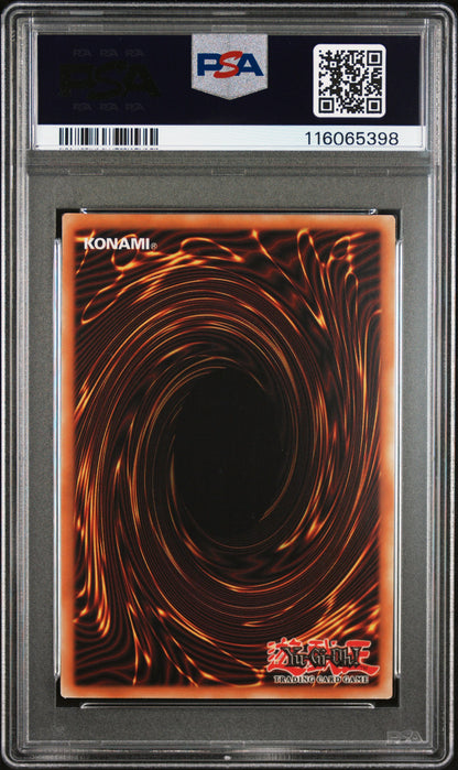 Yu Gi Oh! Ra04 Quarter Century Stampede En224 Fire Hand 1St Edition Quarter Century Secret Rare PSA 10 GEM MINT Cert #116065398