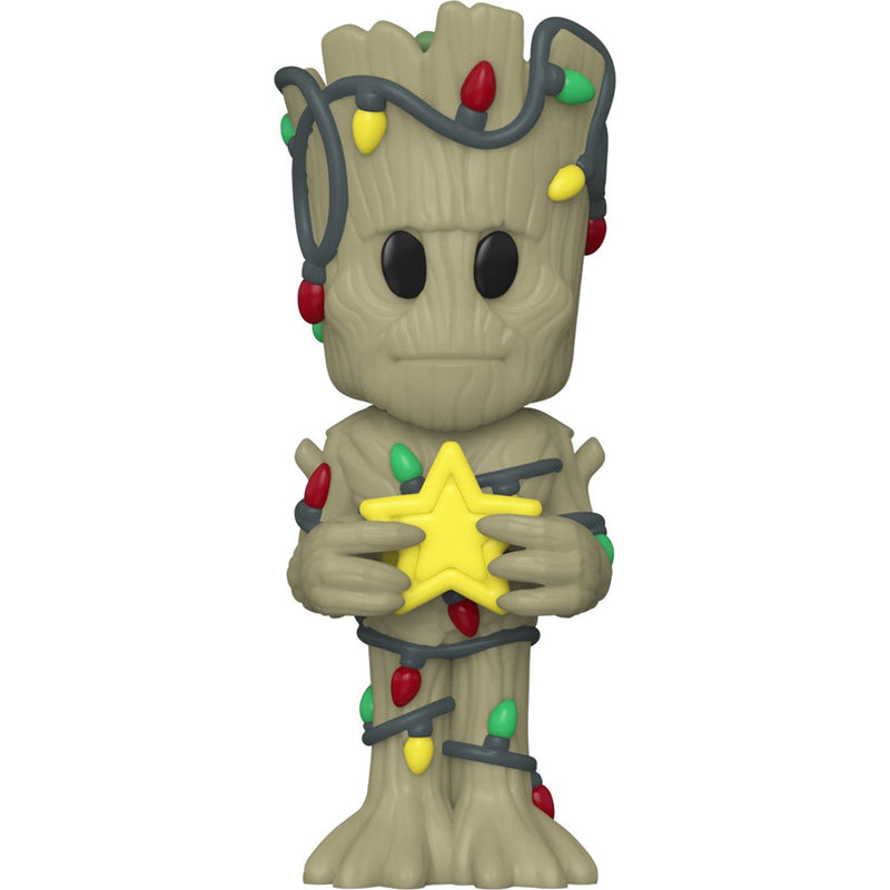 Guardians of the Galaxy Holiday Groot Glow in the Dark Chase Funko Vinyl Soda Pop Figure