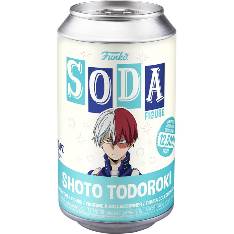 My Hero Academia Shoto Todoroki Funko Vinyl Soda Can