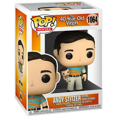 Funko Pop! 40 Year Old Virgin: ANDY STITZER #1064 + Protector