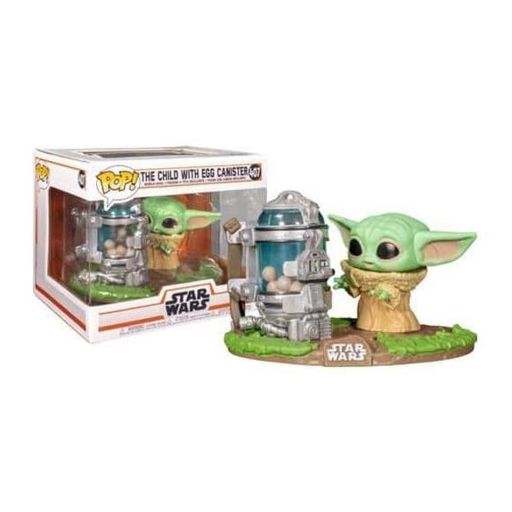 Funko Pop! Star Wars The Mandalorian: The Child with Egg Canister #407 Vinyl Figure