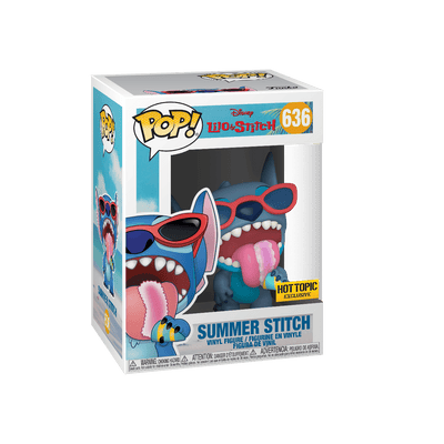 Funko POP! Disney: Lilo & Stitch - Summer Stitch [Scented] #636 Exclusive