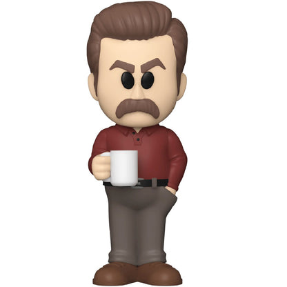 Parks and Recreation Ron Swanson Funko Vinyl Soda Figure
