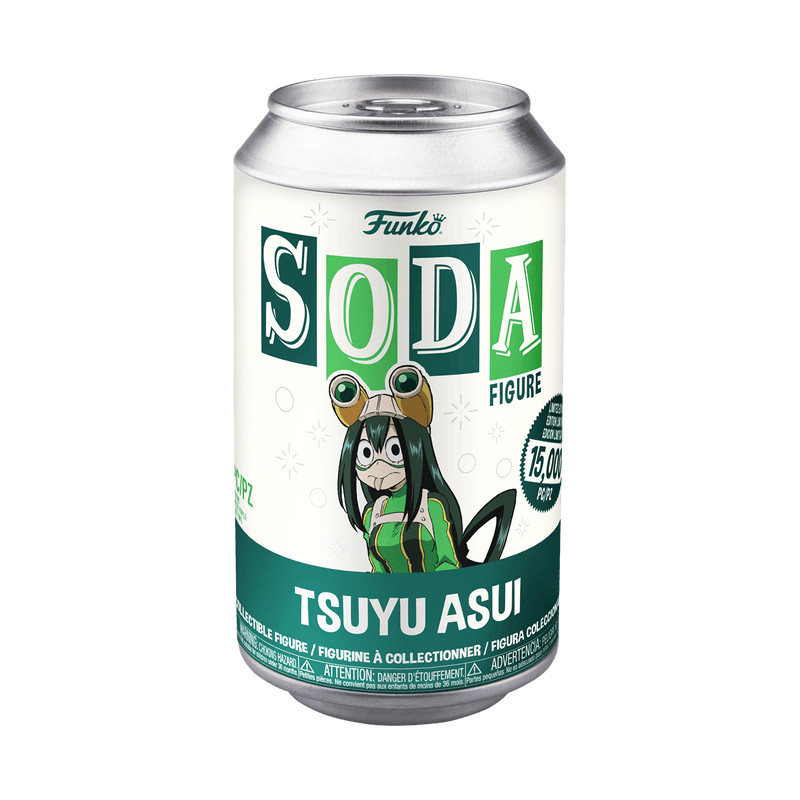 My Hero Academia Tsuyu Asui Funko Vinyl Soda Can