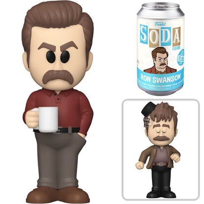 Parks and Recreation Ron Swanson Funko Vinyl Soda Pop