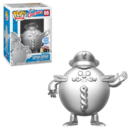 Funko Pop! Hostess Cupcakes: Captain Cupcake (Platinum) Vinyl Figure #66