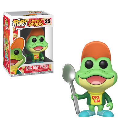 Funko Pop! Kellogg's Honey Smacks: Dig 'Em Frog Vinyl Figure #25