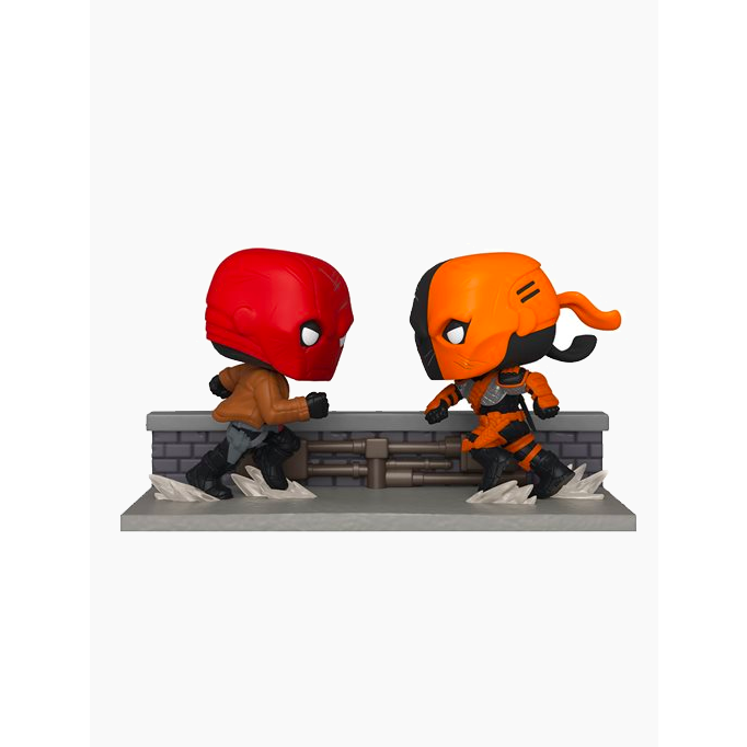 Funko Pop! DC Comics: Red Hood vs. Deathstroke Comic Moment 2-Pack Convention Exclusive