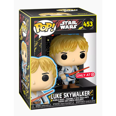 Funko Pop! Star Wars Retro Luke Skywalker #453 Exclusive + Protector