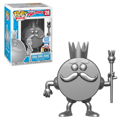 Funko Pop! Hostess Ding Dongs: King Ding Dong (Platinum) Vinyl Figure #28