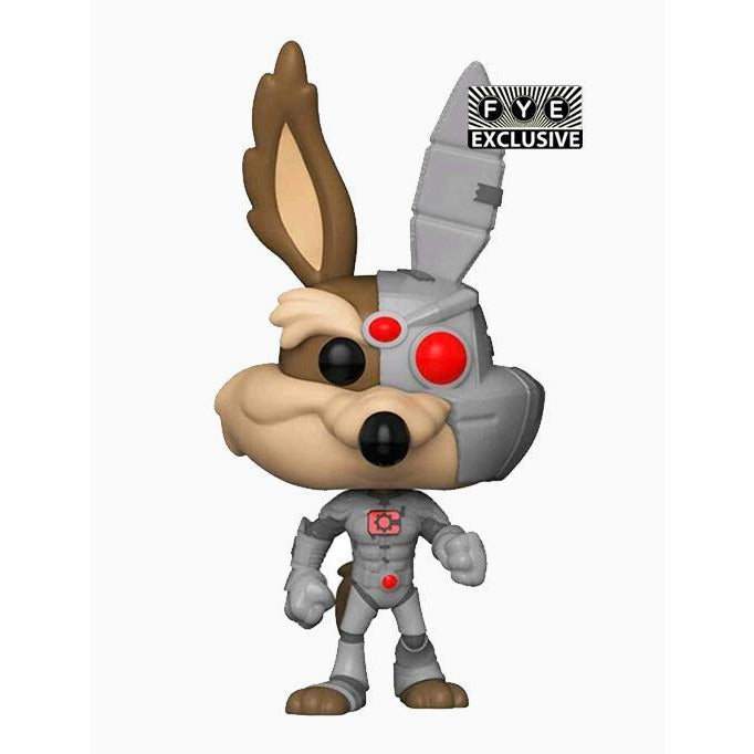Funko Pop! DC Looney Tunes: Wile E. Coyote as Cyborg FYE Exclusive Vinyl Figure #866