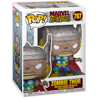 Funko Pop! Marvel Zombie: THOR #787 + Protector