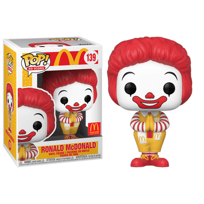 Funko Pop! McDonald's: Ronald McDonald Vinyl Figure #139
