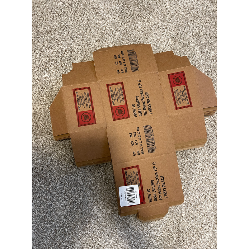 Funko pop best sale shipping boxes
