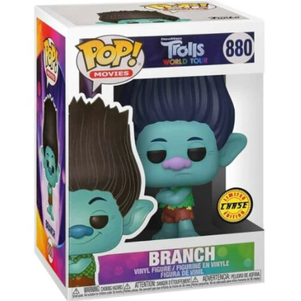 Funko Pop! Trolls Branch (Chase) #880 + Protector