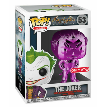 Funko Pop! Batman: Arkham Asylum - The Joker (Purple Chrome) #53