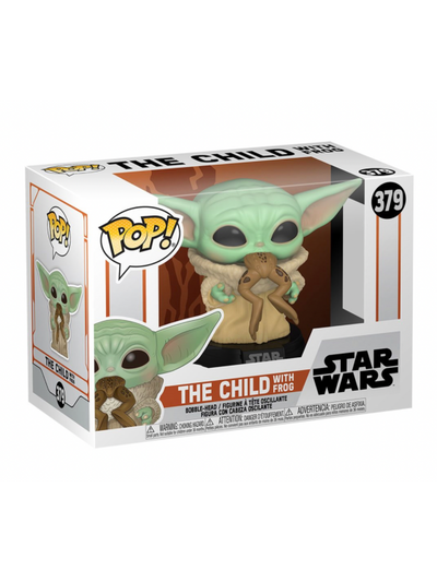 Funko Pop! Star Wars: Mandalorian The Child with Frog Vinyl Figure #379