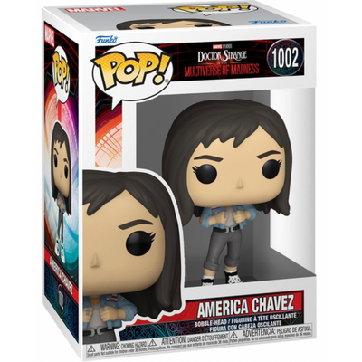 Funko Pop! Doctor Strange Multiverse of Madness: America Chavez #1002 Vinyl Figure