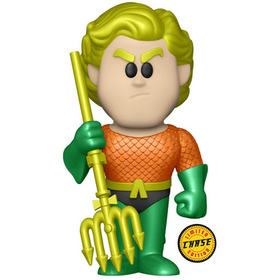 DC Comics Aquaman Funko Vinyl Soda Figure Chase Metallic
