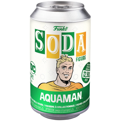 DC Comics Aquaman Funko Vinyl Soda Pop Can