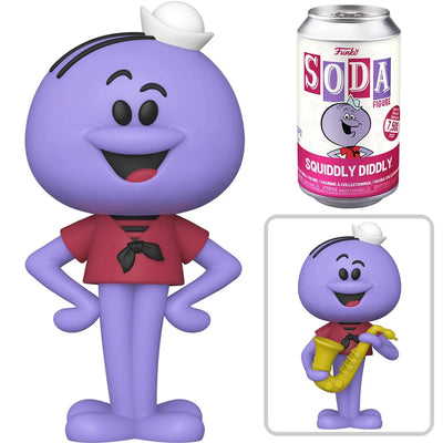 Hanna Barbera Squiddly Diddly Funko Vinyl Soda Pop
