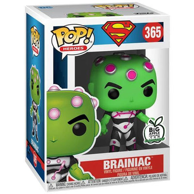 Funko Pop! DC Heroes: Brainiac #365 Exclusive + Protector - Boxed Vinyl 