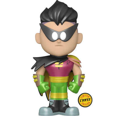 Teen Titans Go Robin Chase Funko Vinyl Soda Figure