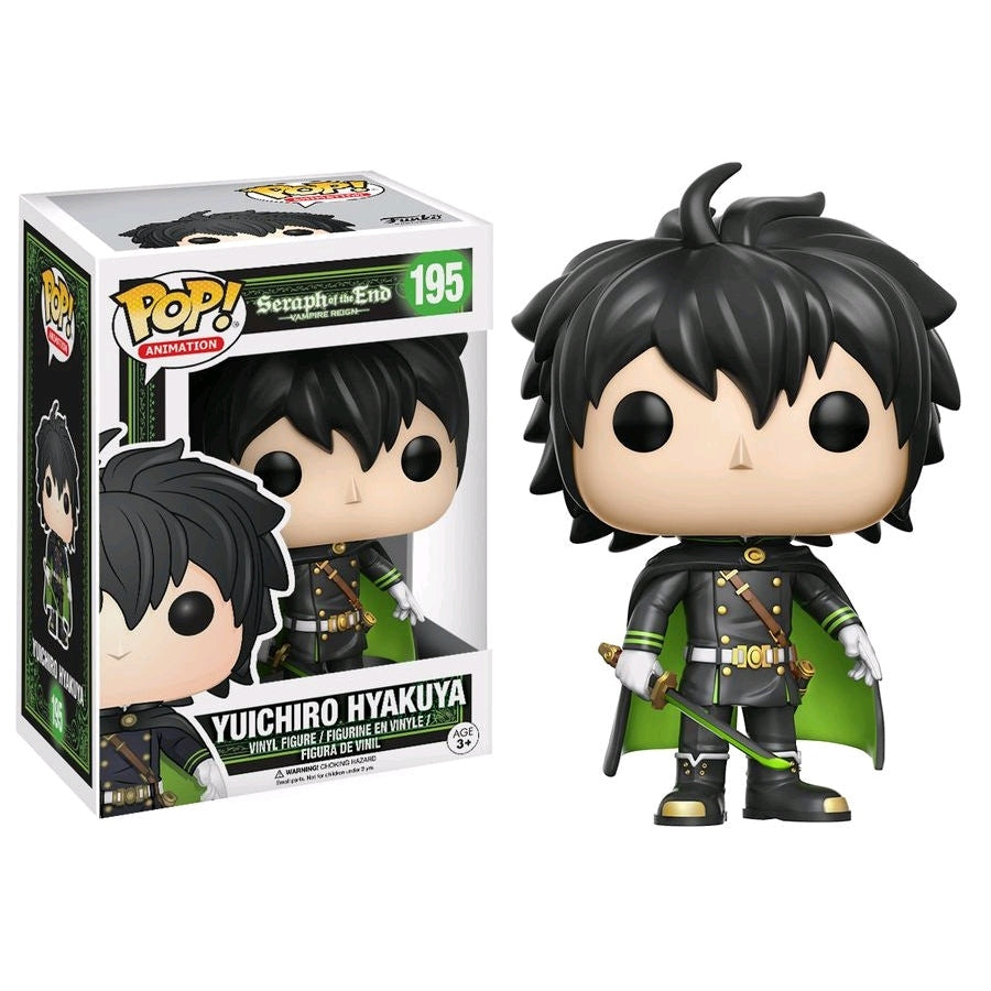 Funko Pop! Seraph of the End Vampire Reign: Yuichiro Hyakuya VInyl Figure #195