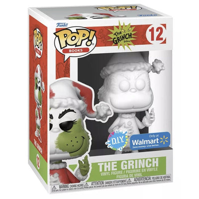 Funko Pop The Grinch DIY White Vinyl Figure Retailer Exclusive #12