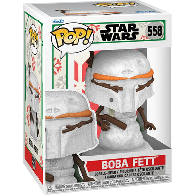 Star Wars Holiday: Snowman Boba Fett