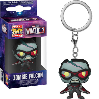 What If Zombie Falcon Funko Key Chain