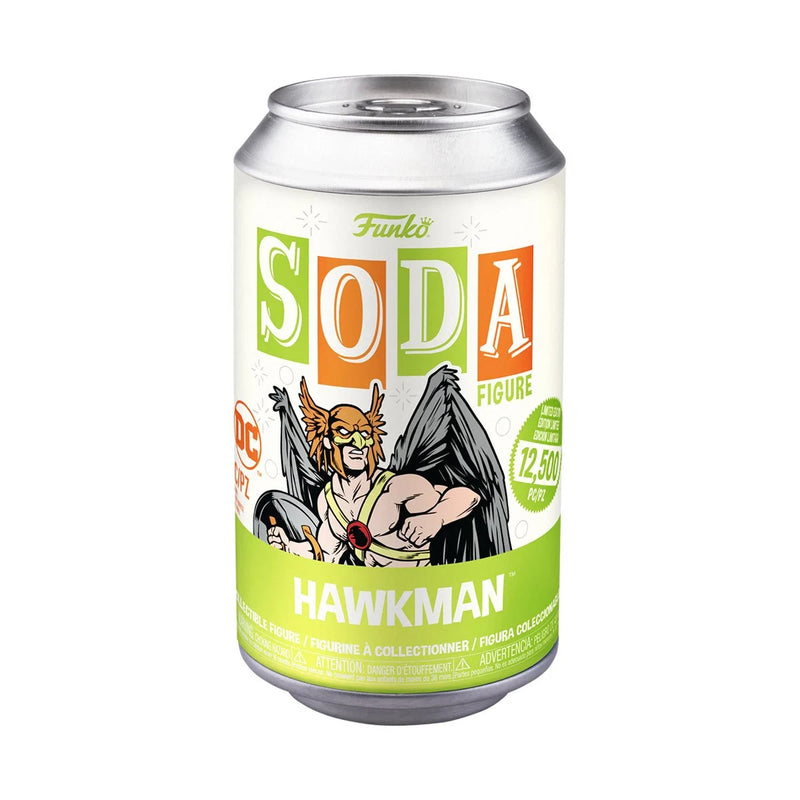 DC Comics Hawkman Funko Vinyl Soda Pop Can