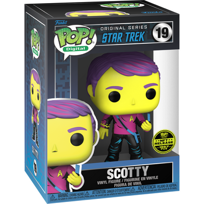 Funko Pop! Digital Star Trek: Scotty #19 Physical Redemption Vinyl Figure