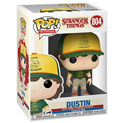 Funko Stranger Things Dustin at Camp 804 Pop Vinyl Figure