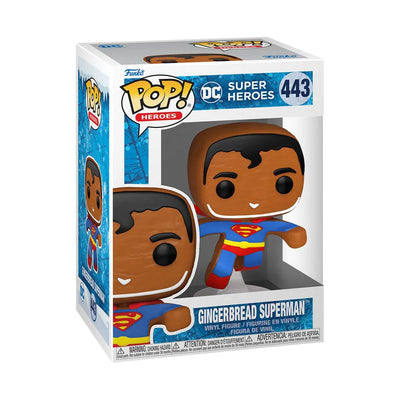 Funko Pop! DC Holiday: Gingerbread Superman #443 Vinyl Figure